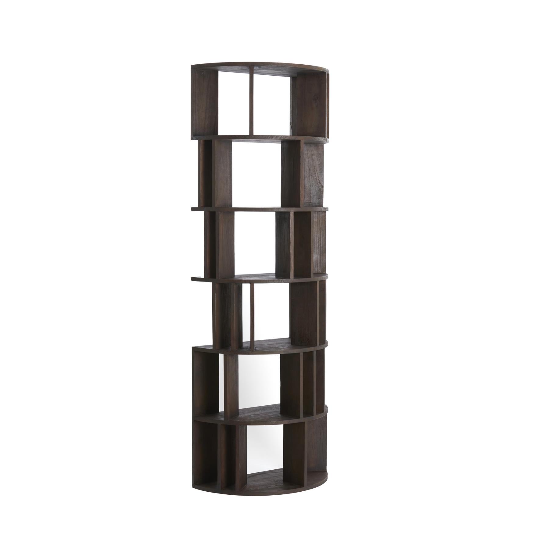 Light & Living Light&living Kast 76x38x210 cm LOUISA hout donker bruin