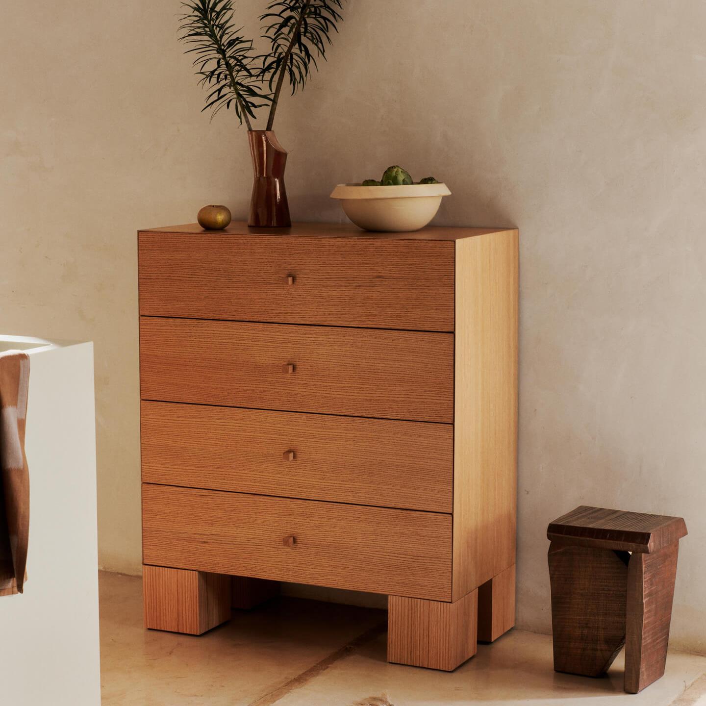 ferm LIVING Kuben Ladekast - H 107,5 x B 90 cm 