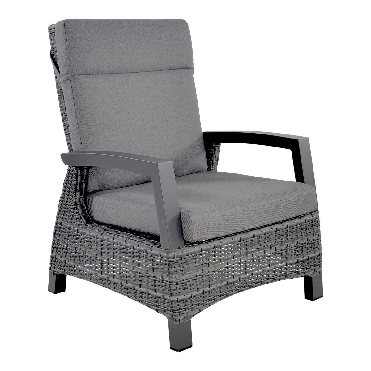 Lesli Living Loungestoel Prato Forte - grijs
