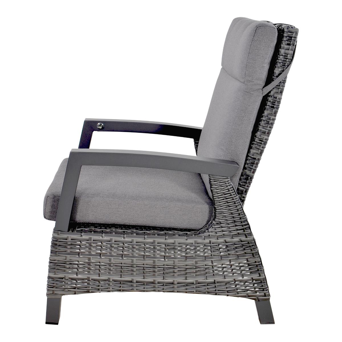 Lesli Living Loungestoel Prato Forte - grijs