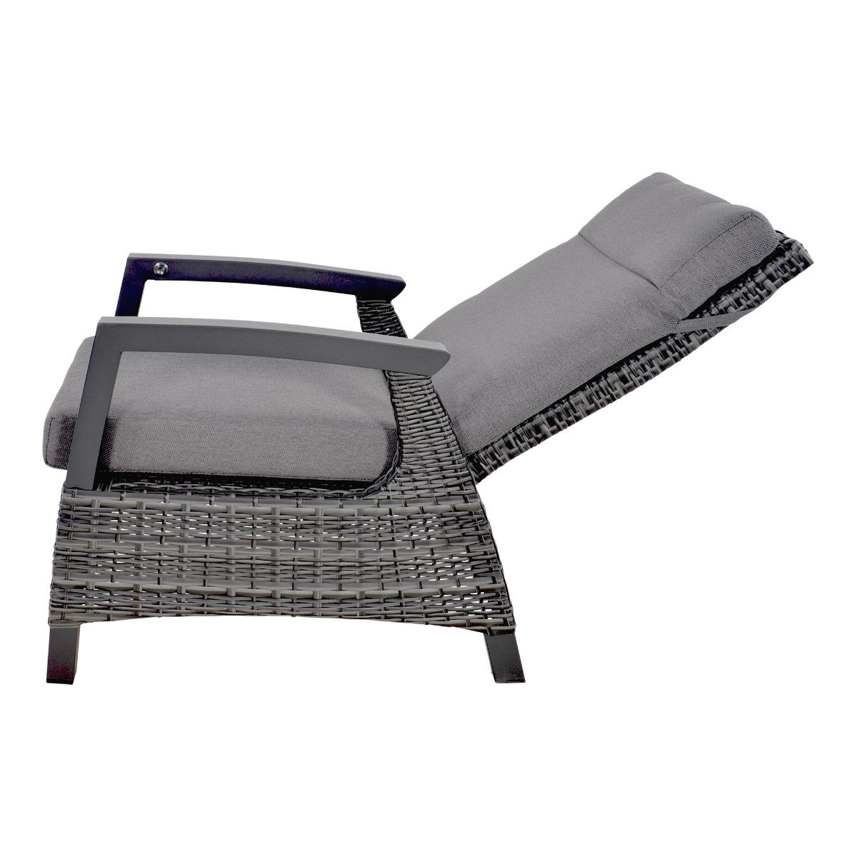 Lesli Living Loungestoel Prato Forte - grijs