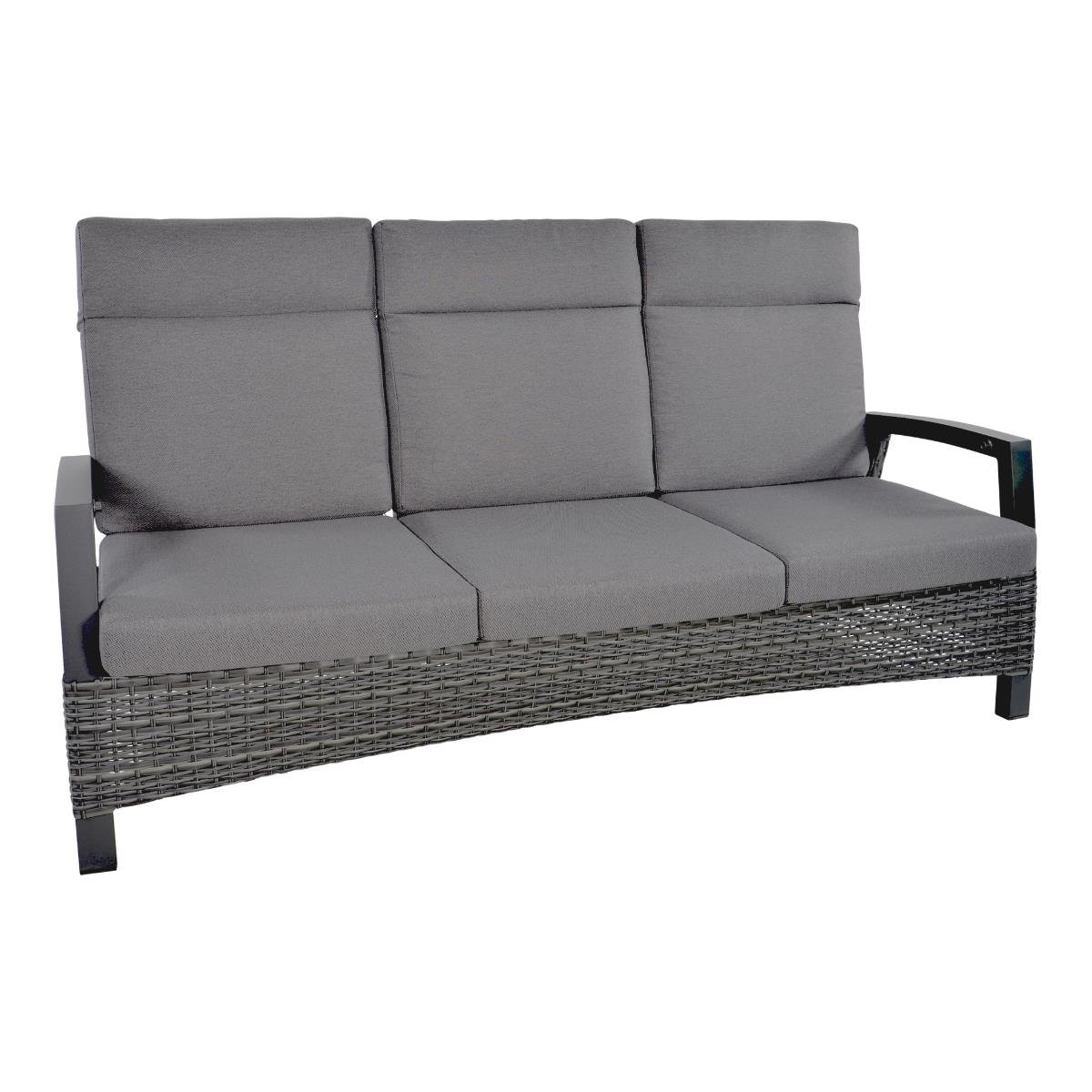 Lesli Living Loungebank Prato Forte - antraciet