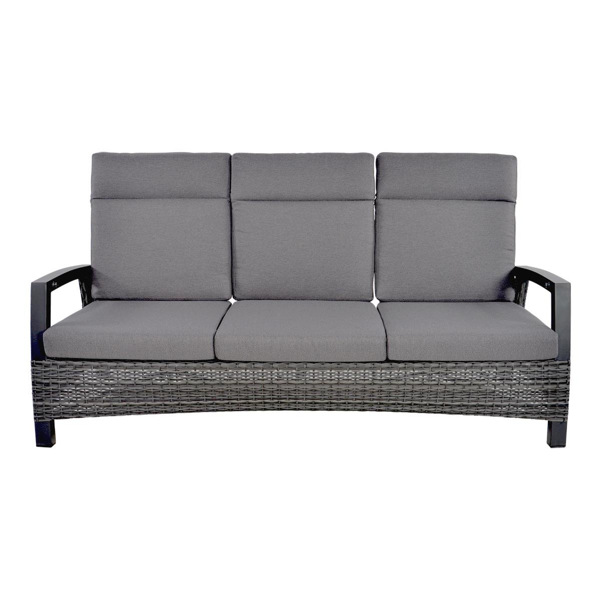 Lesli Living Loungebank Prato Forte - antraciet