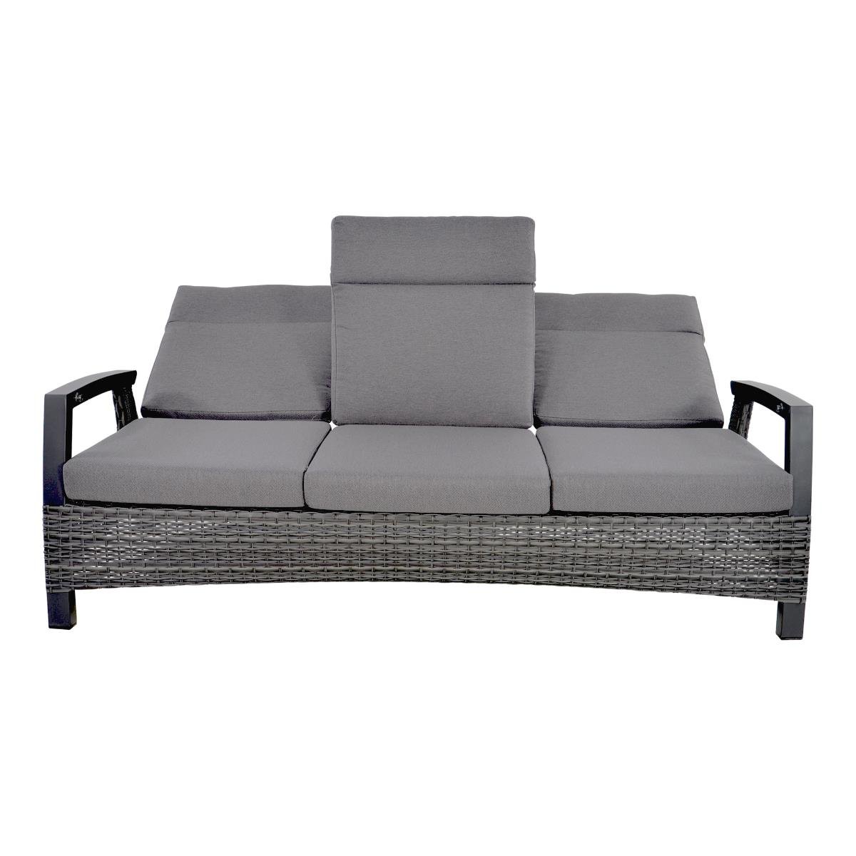 Lesli Living Loungebank Prato Forte - antraciet