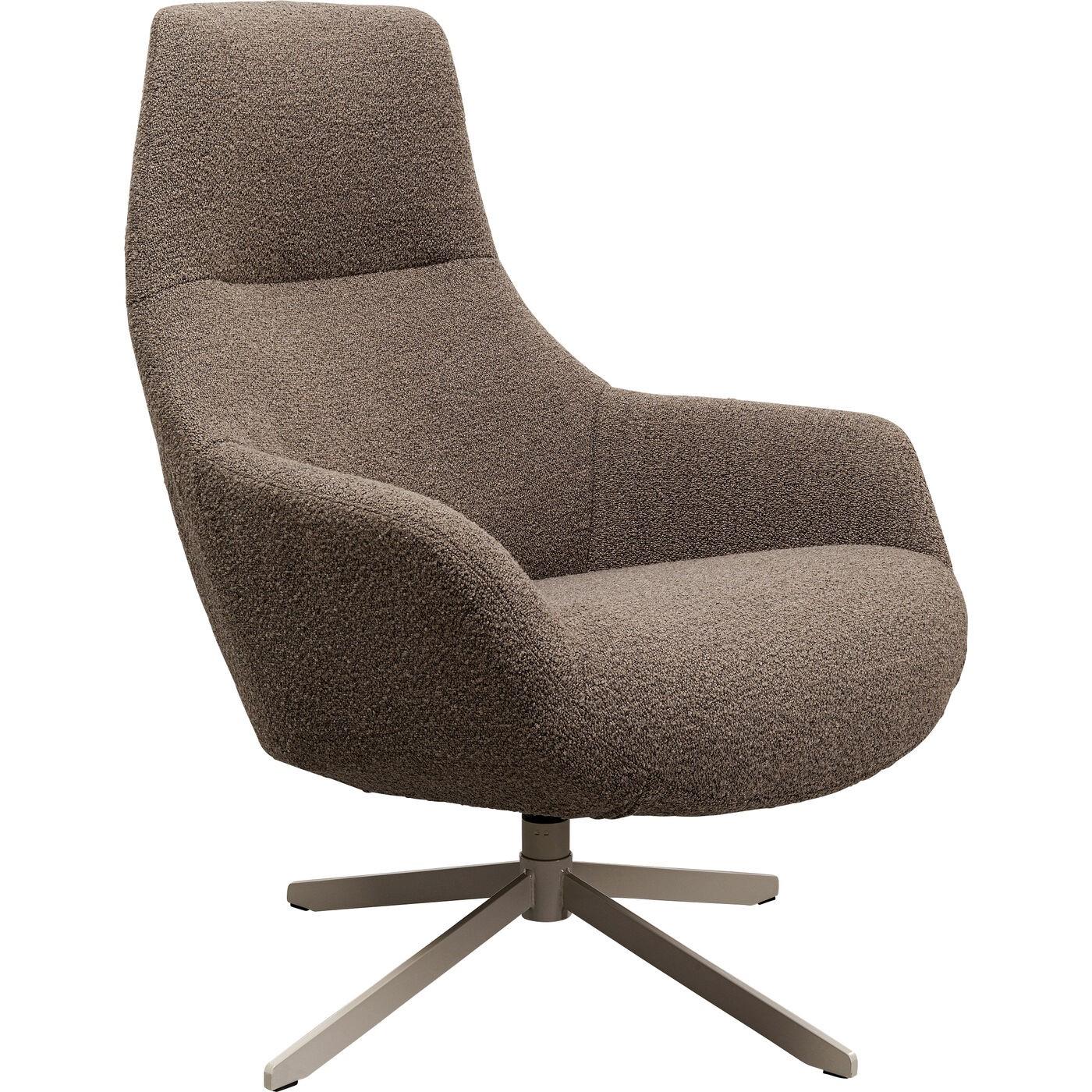 Kare Design Mimi Draaifauteuil bruin