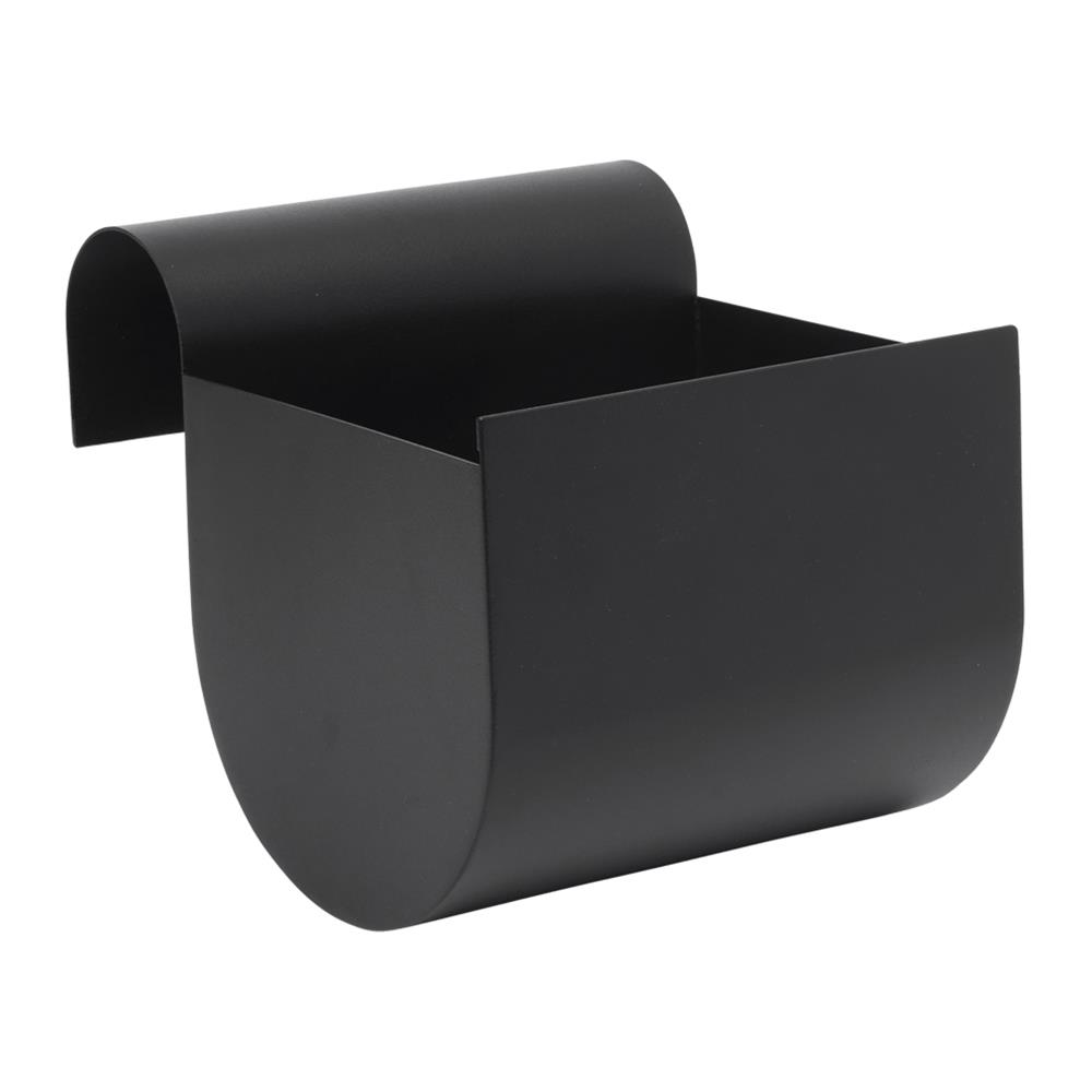 ferm LIVING Uma Balkon Plantenbak S - Zwart