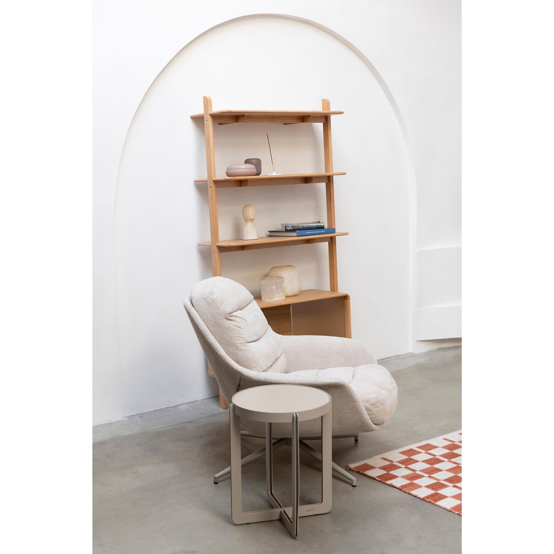 Zuiver Philly Loungestoel| fauteuil - Beige