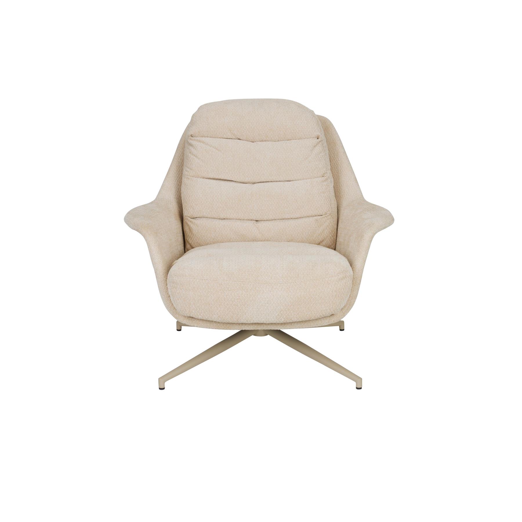 Zuiver Philly Loungestoel| fauteuil - Beige