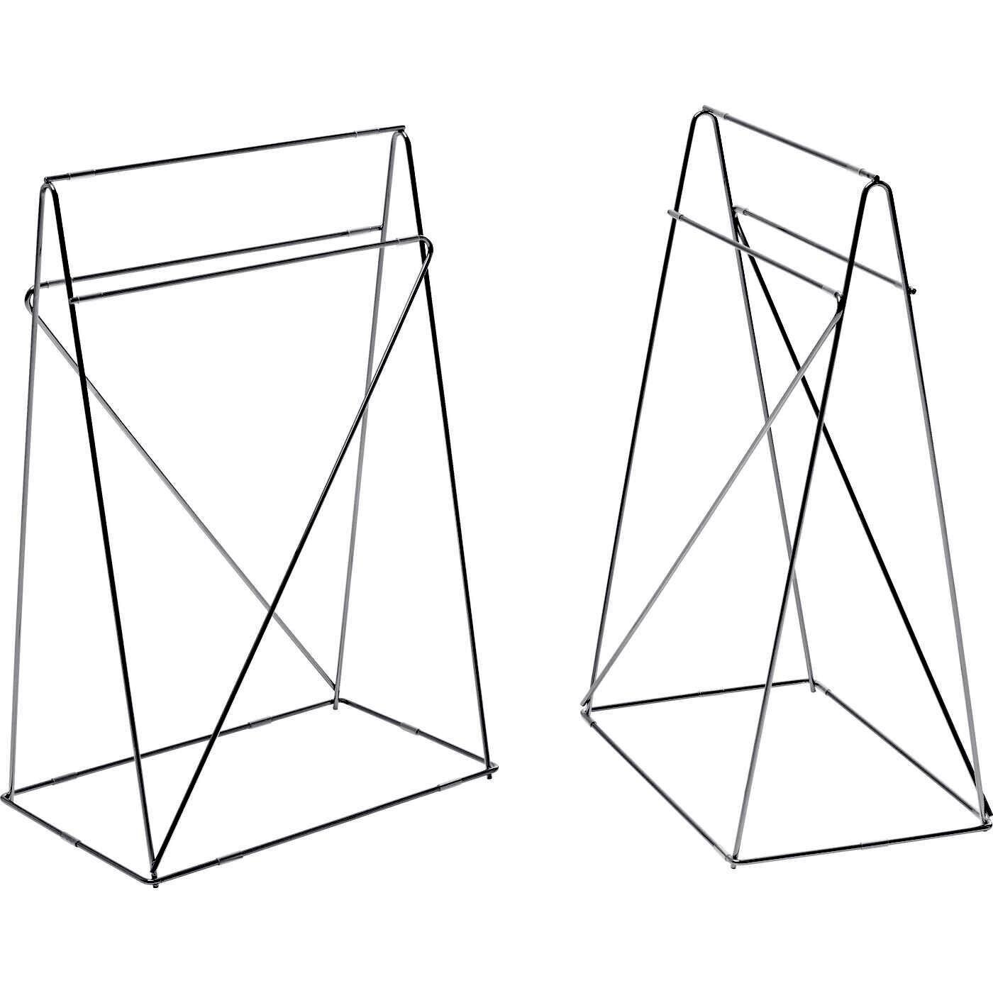 Kare Design Polar bureauvoet zwart 2st