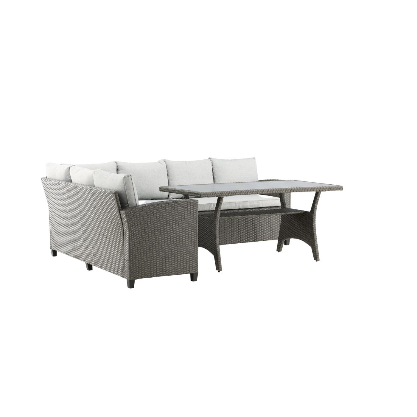 Fjôrd - Loungeset Grijs - Brentwood