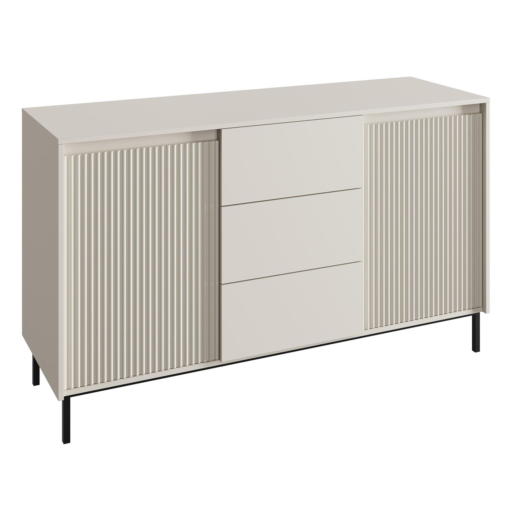 Meubella Dressoir Orvana - Beige - 153 cm