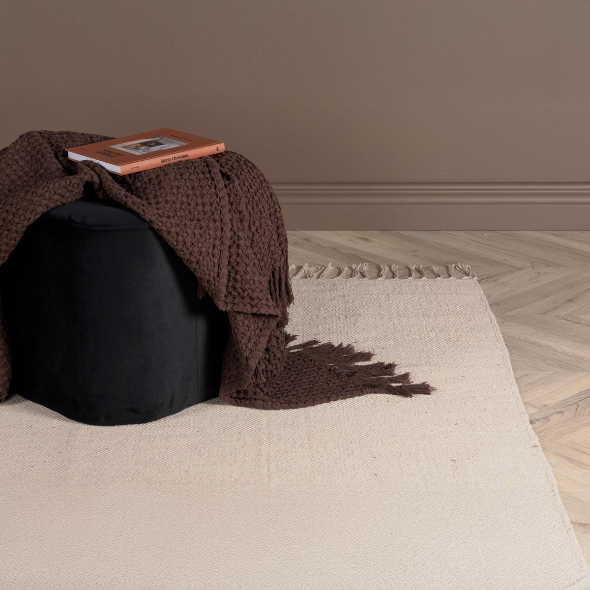 Fjôrd - Vloerkleed Beige - 170x240cm - Panipat