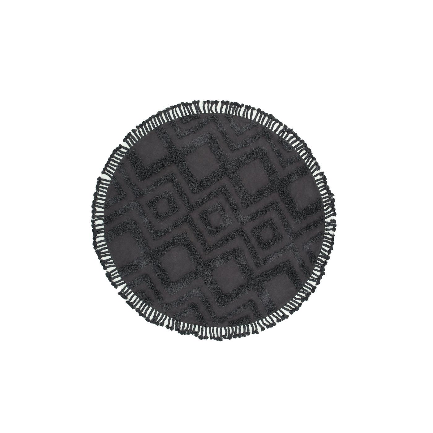 Fjôrd - Vloerkleed Grijs - Ø200cm - Hilma
