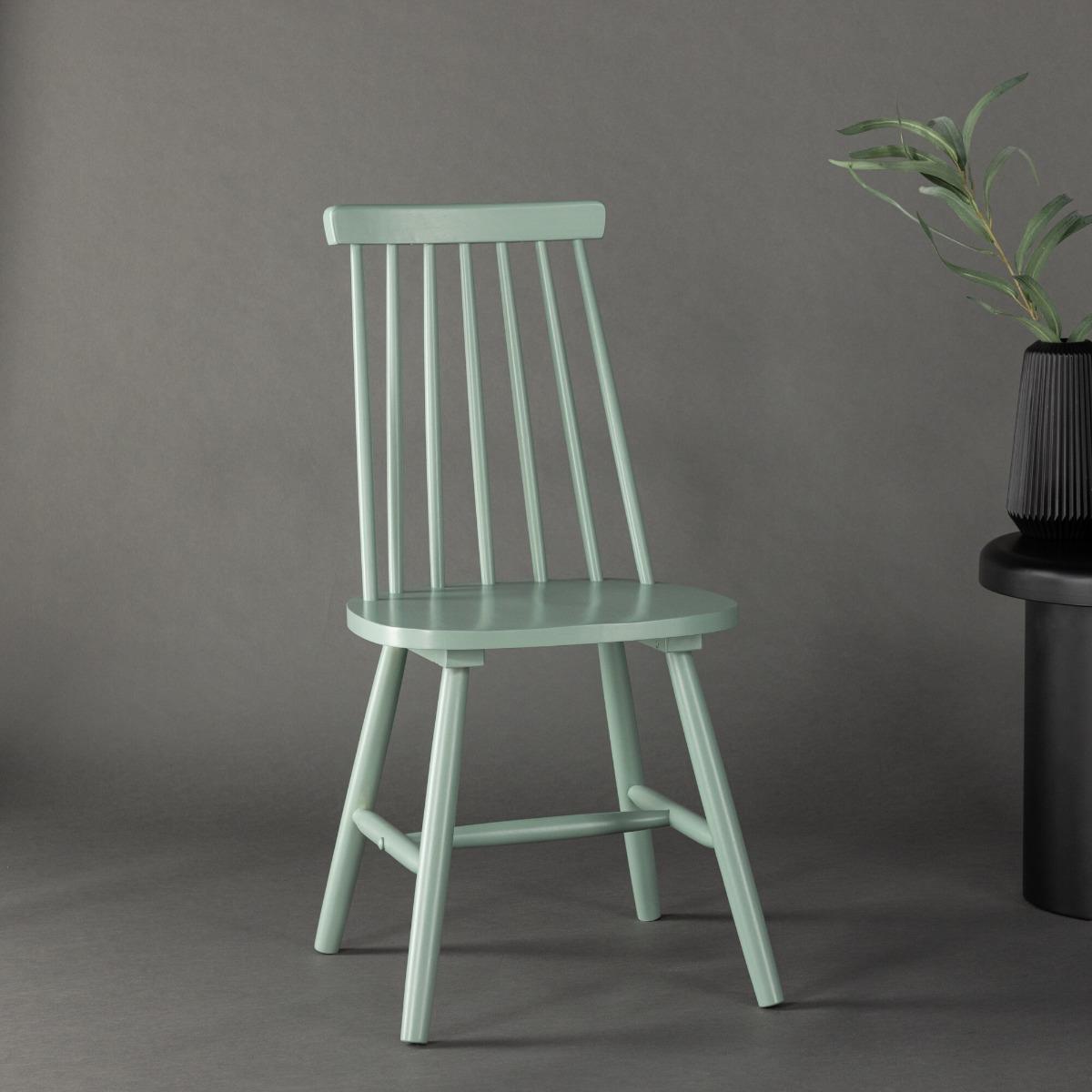 Fjôrd - Eetkamerstoel Groen - Hout - Lönneberga - Set van 2