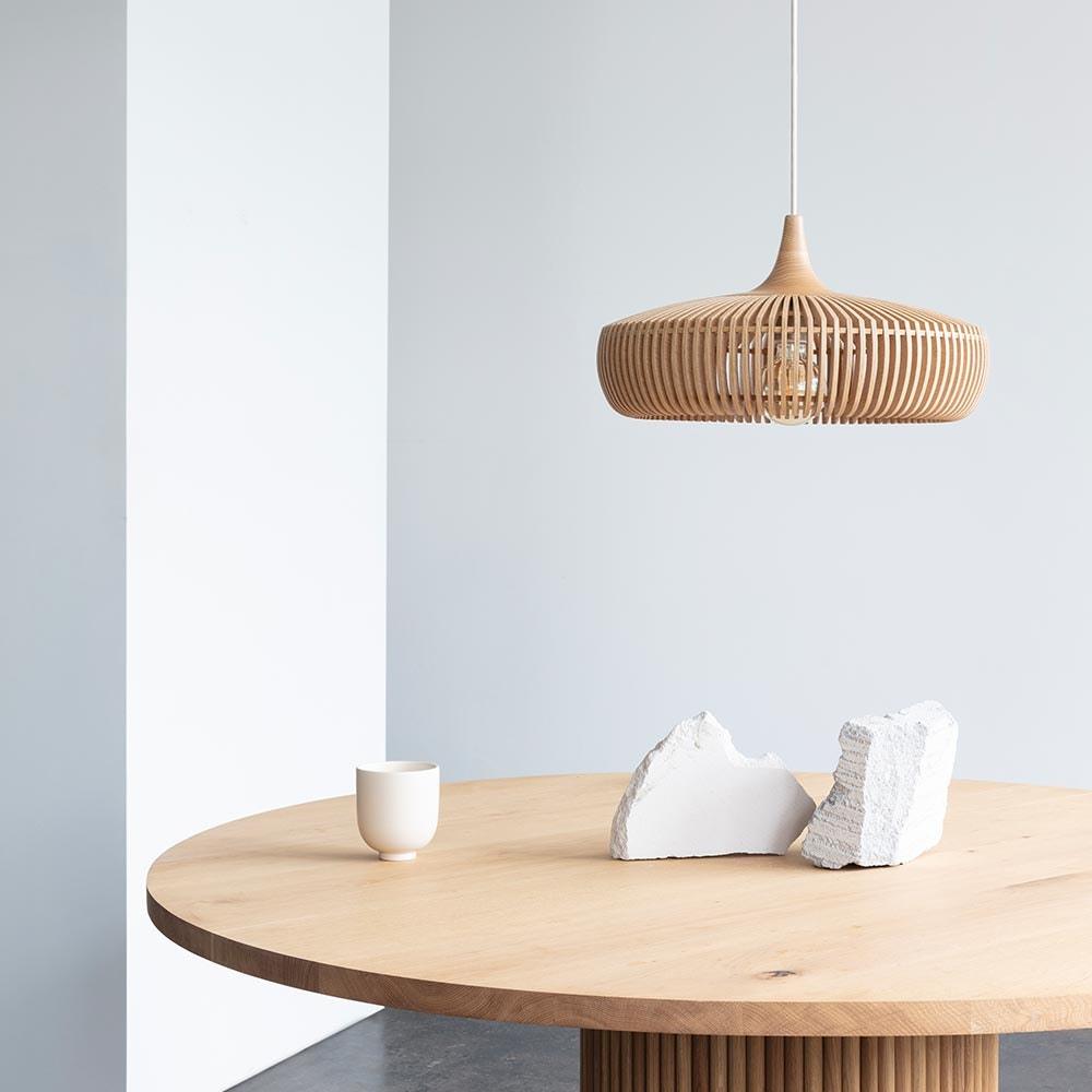 Umage Clava Dine Wood houten lampenkap naturel - Ø 43 cm