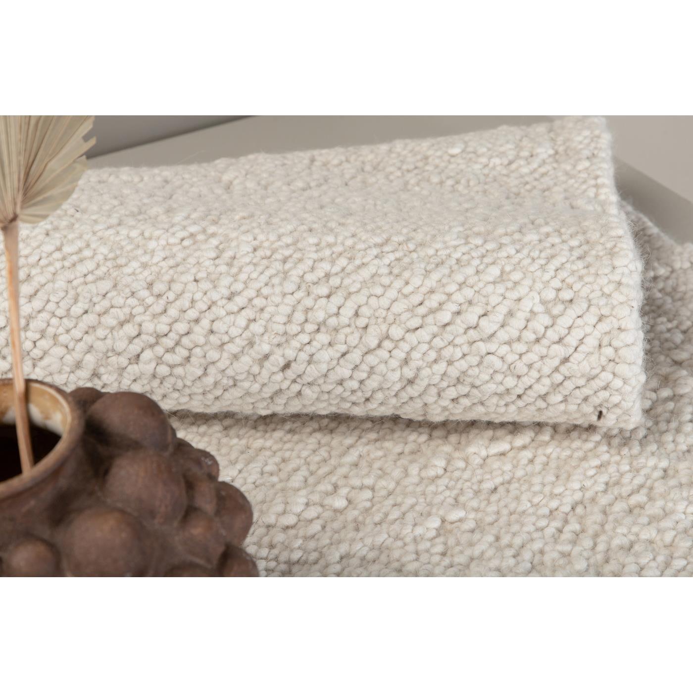 Fjôrd - Vloerkleed Wit - 80x250cm - Betina