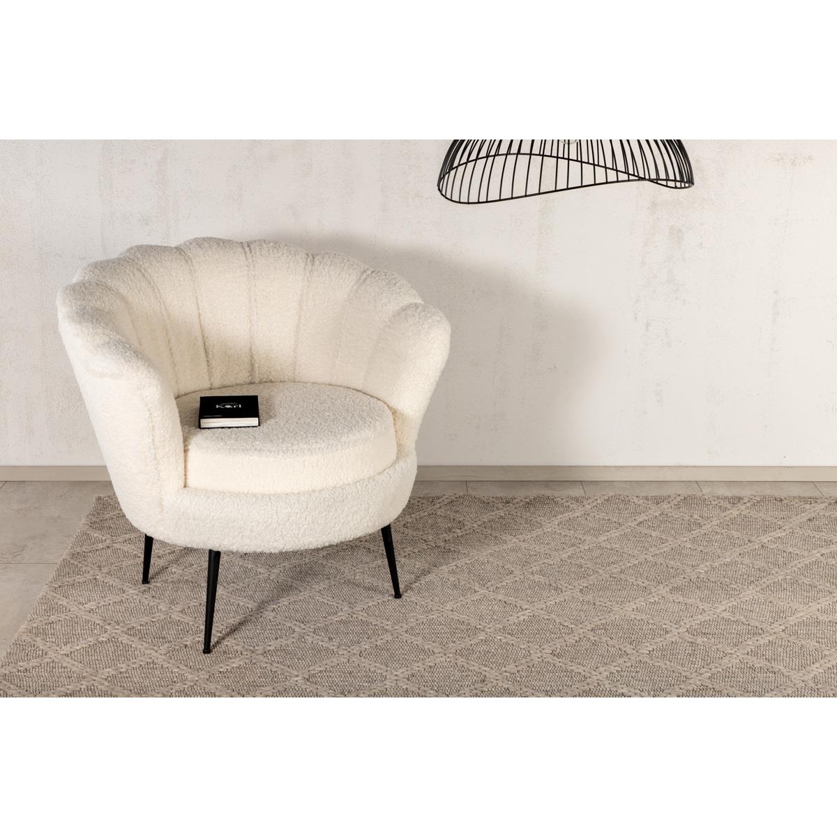 Fjôrd - Vloerkleed Beige - 200x300cm - Cloudy