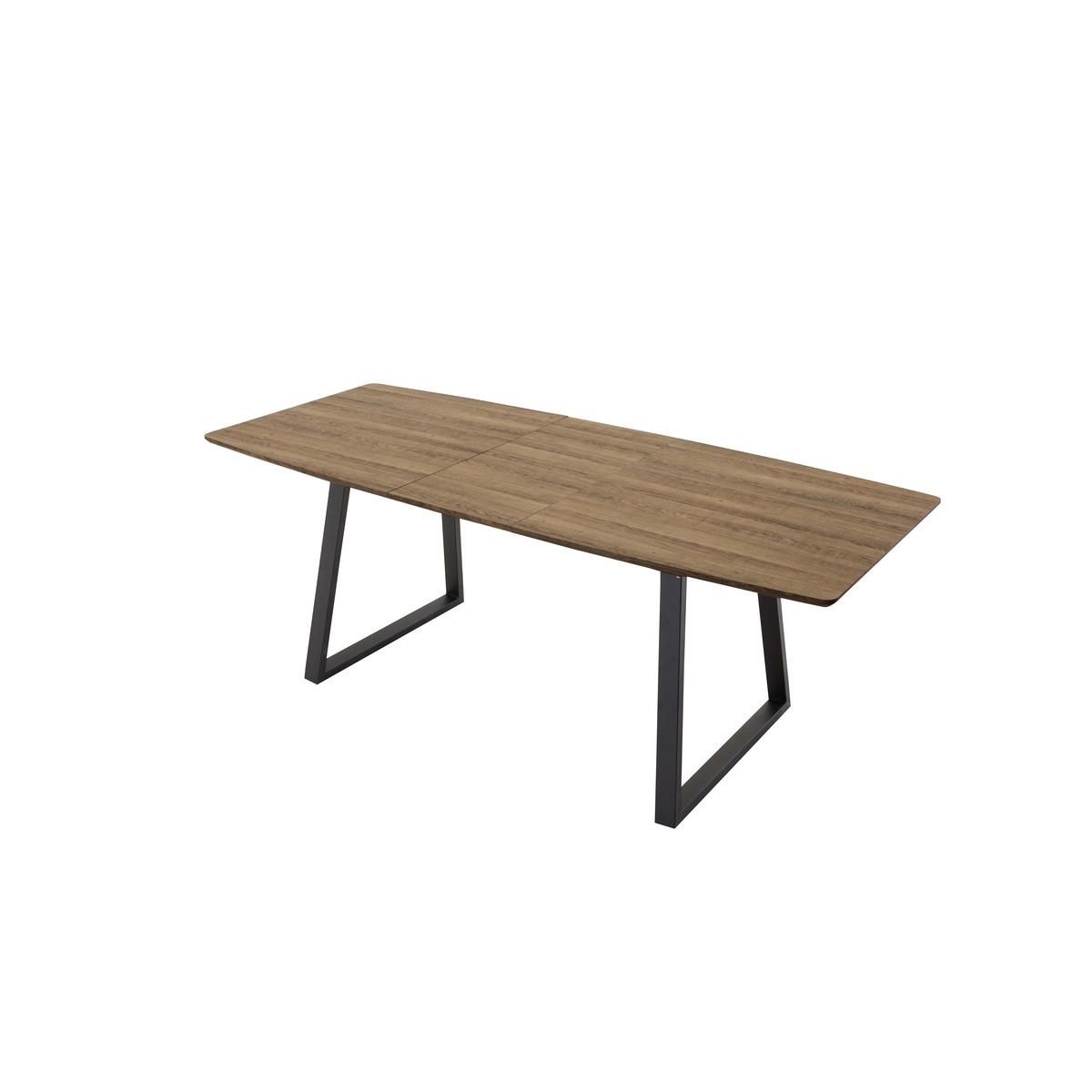 Fjôrd - Eettafel Donkerbruin 160cm - MDF - Inca