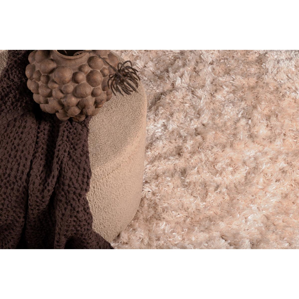Fjôrd - Vloerkleed Beige - Ø200cm - Natta
