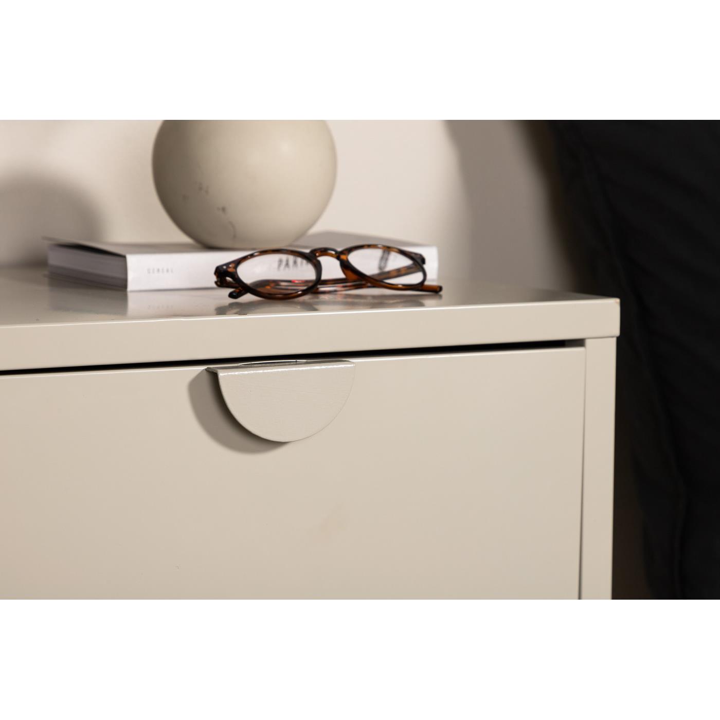 Fjôrd - Nachtkastje Beige - Piring