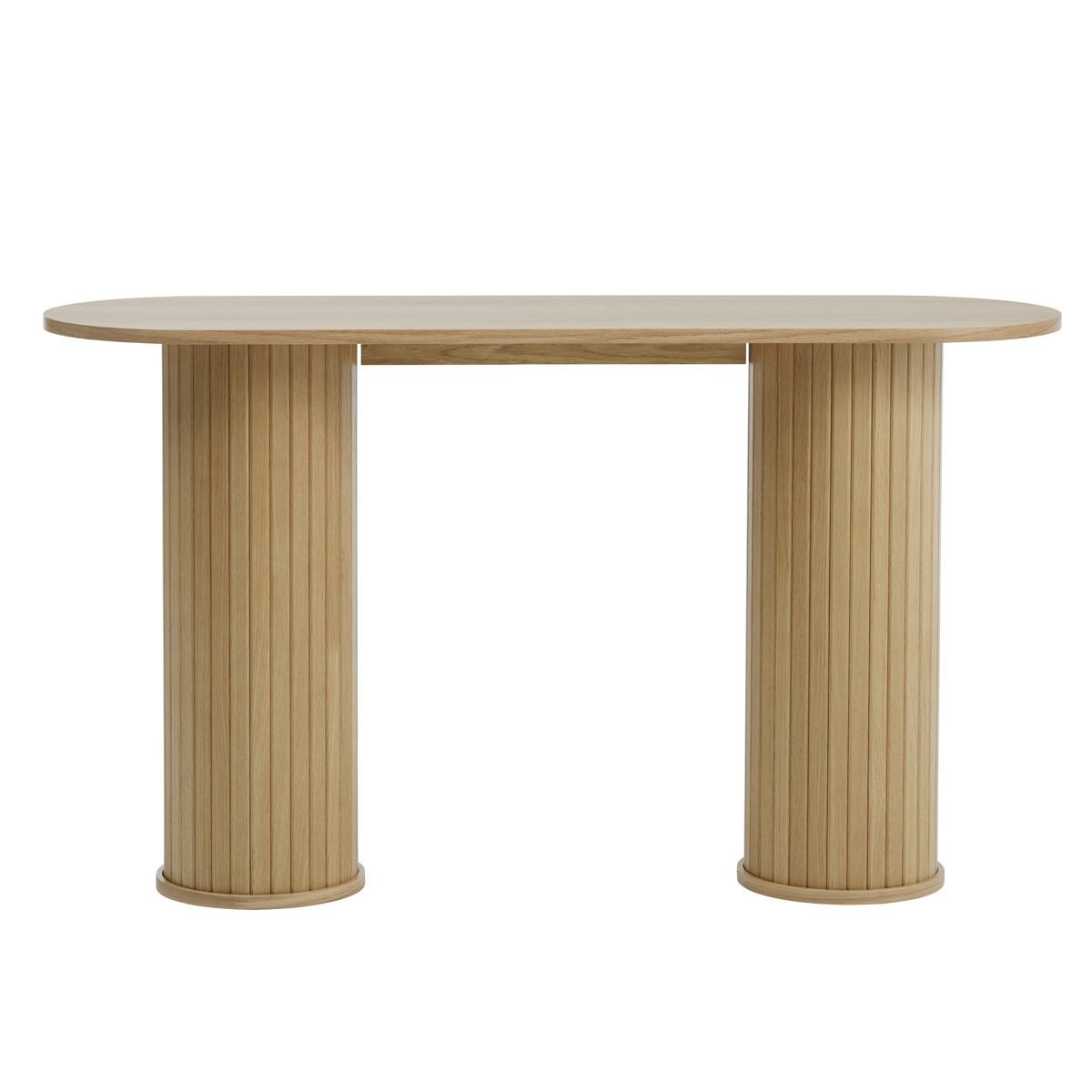 Giga Living - Sidetable Eikenhout - 130x40x75cm - Nola