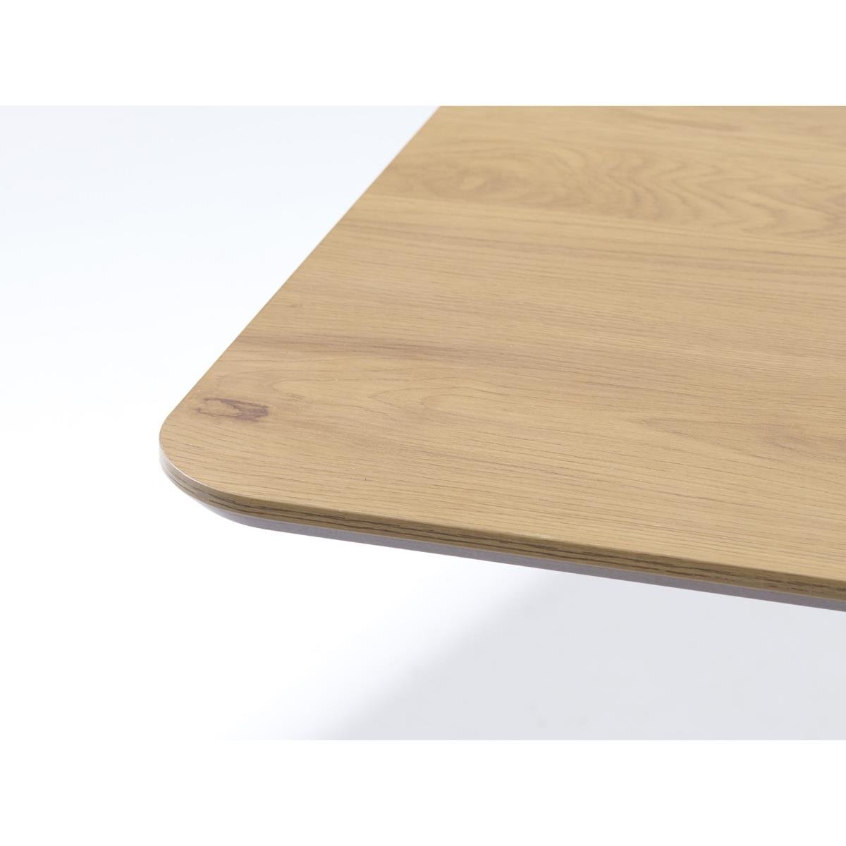 Giga Living - Eettafel Eiken - 160x90x75cm - Kruispoot - Cesura