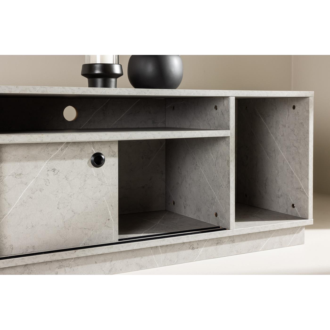 Fjôrd - Tv-meubel Stone Beton - Melamine - Girona