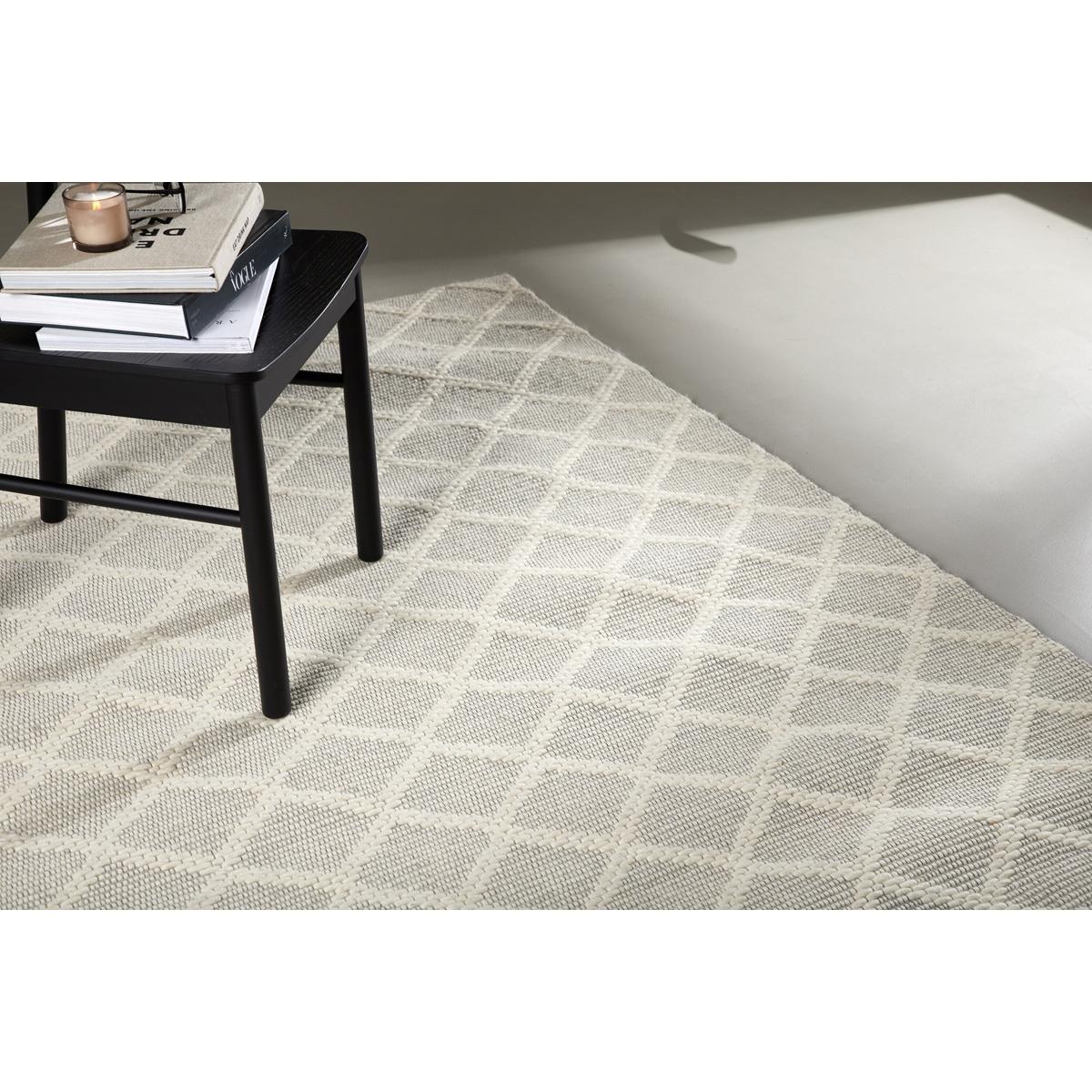 Fjôrd - Vloerkleed Off White - 230x160cm - Cloudy