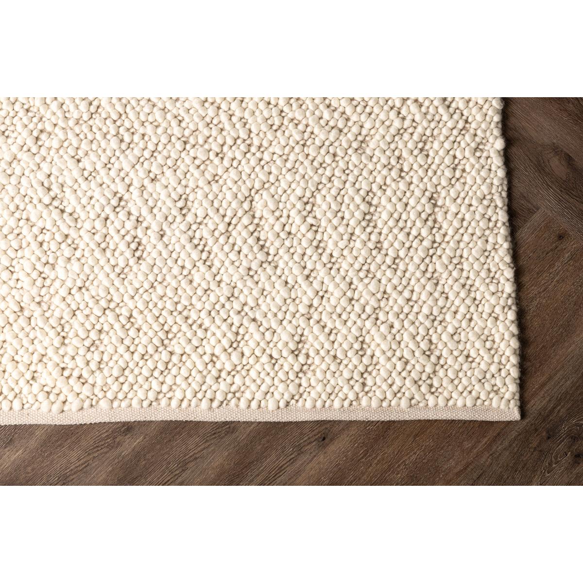 Fjôrd - Vloerkleed Wit - 300x200cm - Jajru
