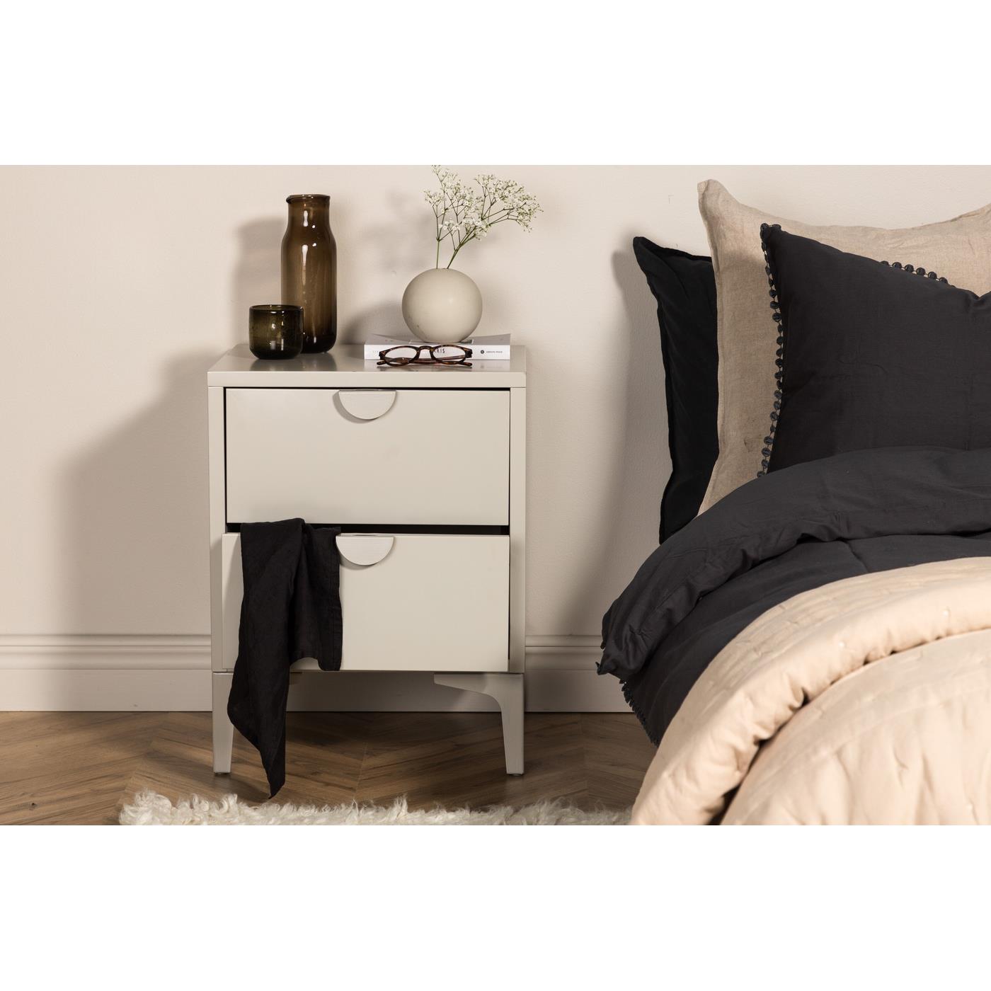 Fjôrd - Nachtkastje Beige - Piring