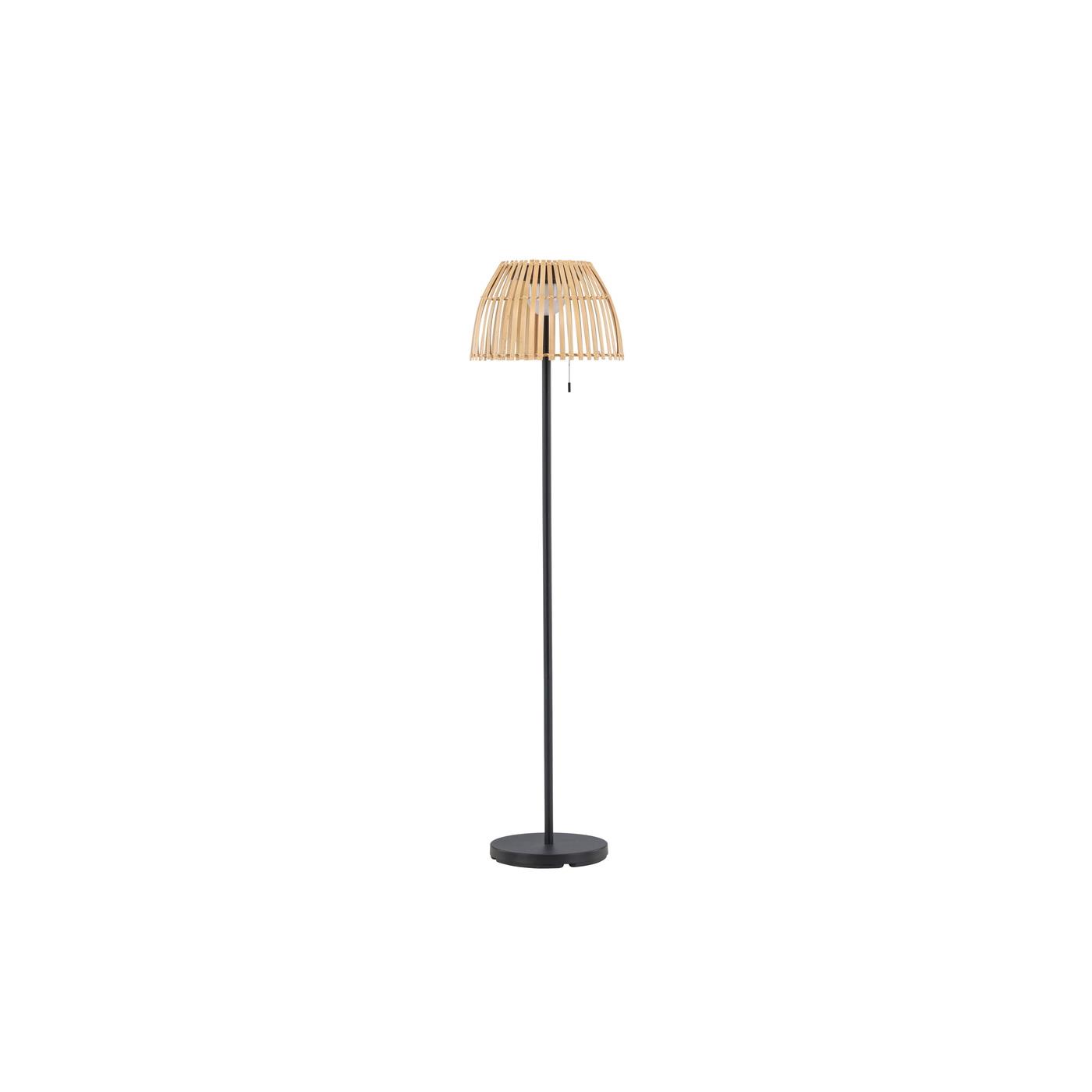Fjôrd - Buiten Vloerlamp Bruin|Zwart - Ø40x150cm - Mabis