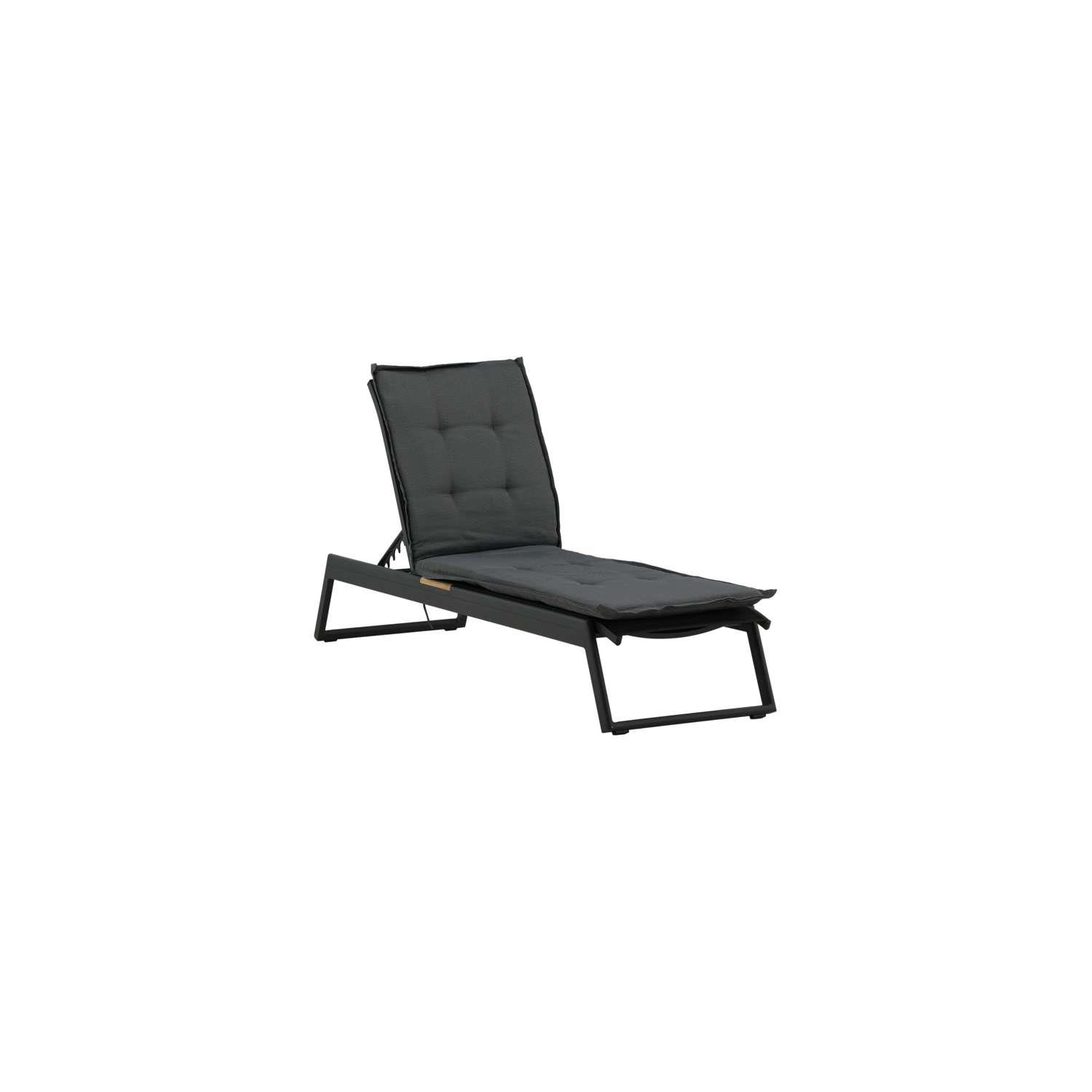 Venture Home Hanna Ligbedkussen 5,5 x 193 x 60 - Donkergrijs