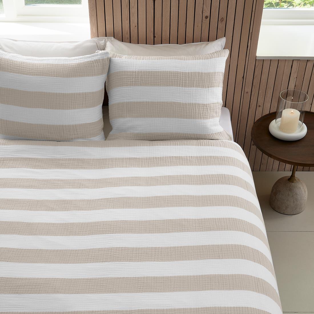 Riviera Maison - RM Striped sand 60x70 - Zand