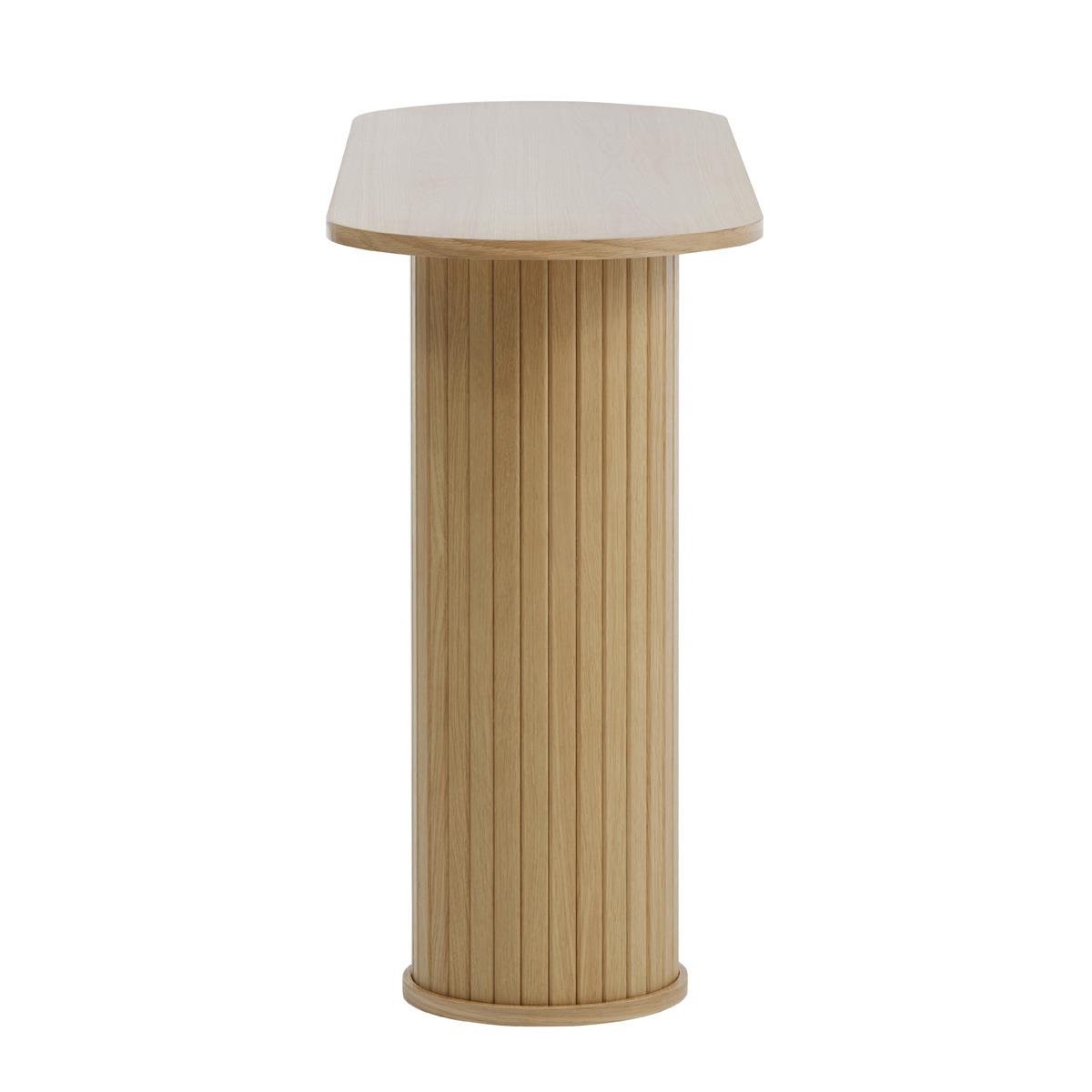 Giga Living - Sidetable Eikenhout - 130x40x75cm - Nola