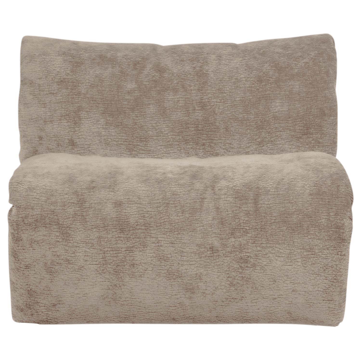 WOOOD Baggy 1-Zits Element - Zand - 3D Chenille - 81x91x101