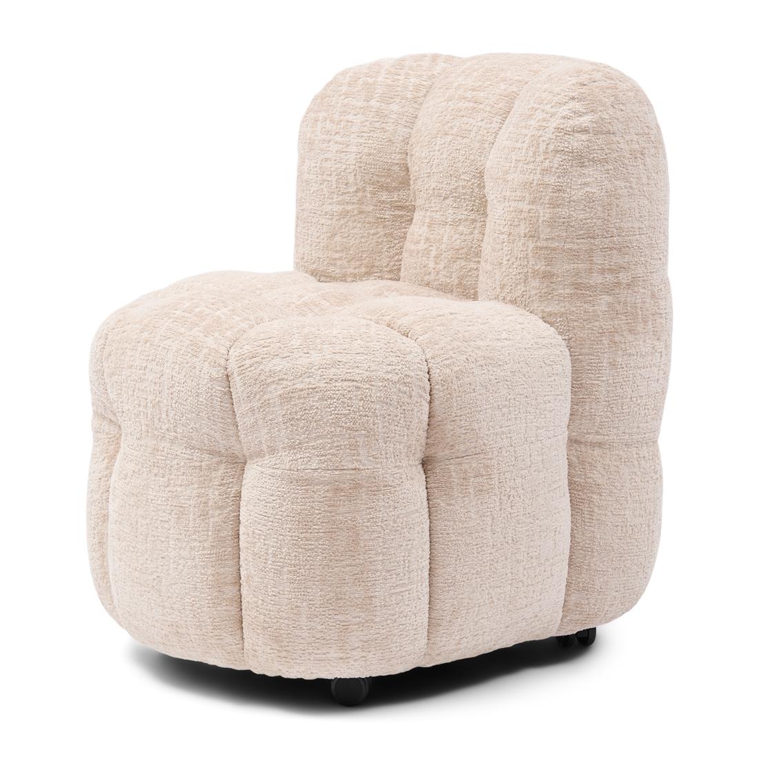 Riviera Maison - Arosa Swivel Dining Chair Natural - Natural