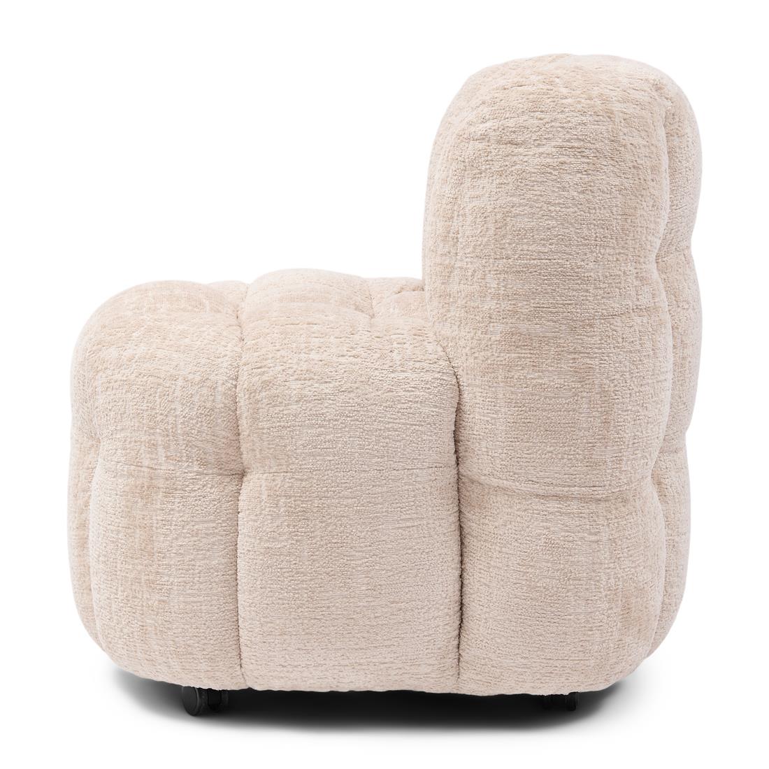 Riviera Maison - Arosa Swivel Dining Chair Natural - Natural