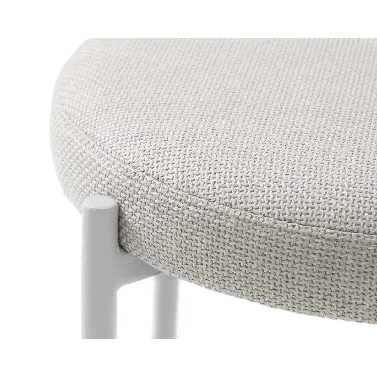 Giga Living - Poef Beige - 43,5x44x48cm - Pelican