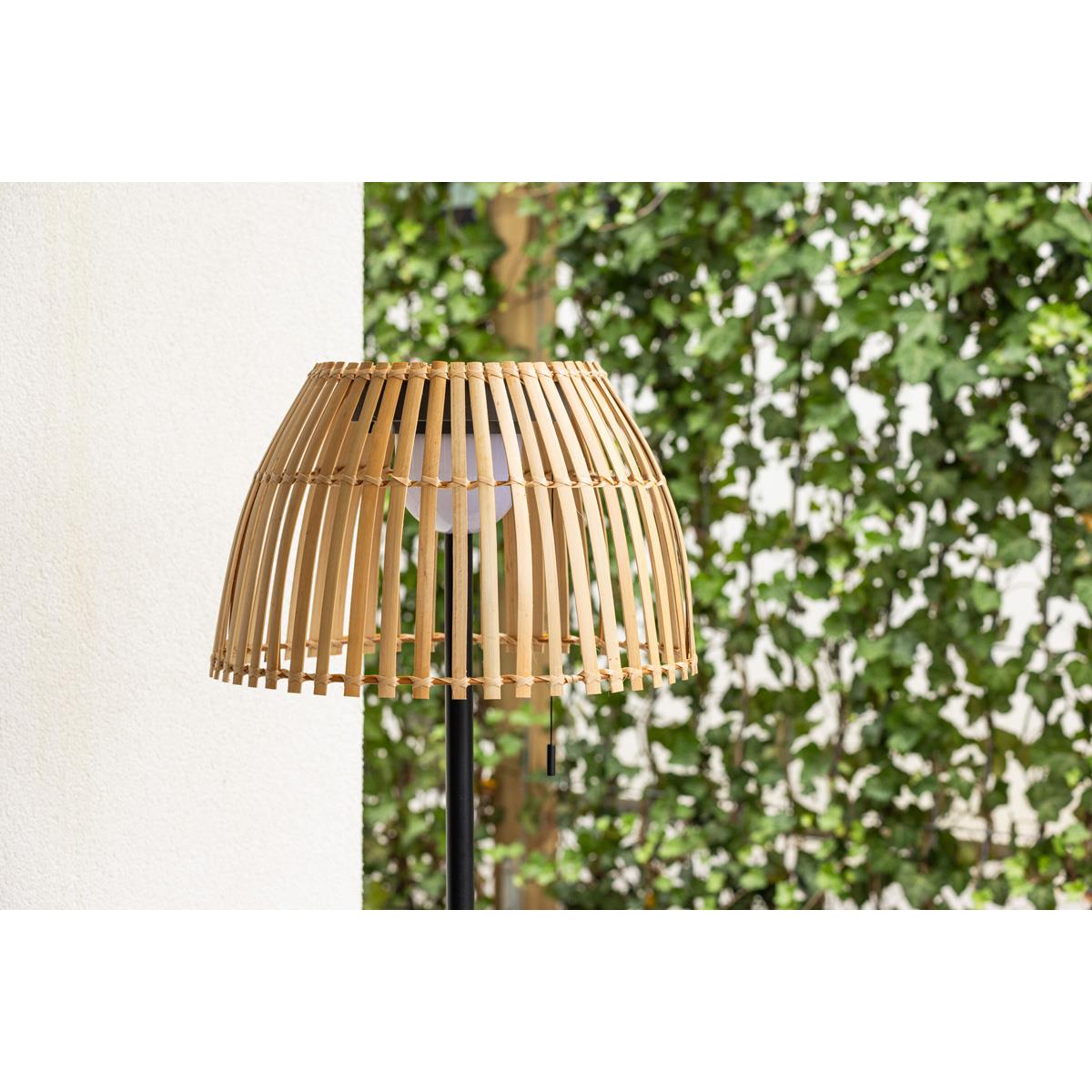 Fjôrd - Buiten Vloerlamp Bruin|Zwart - Ø40x150cm - Mabis