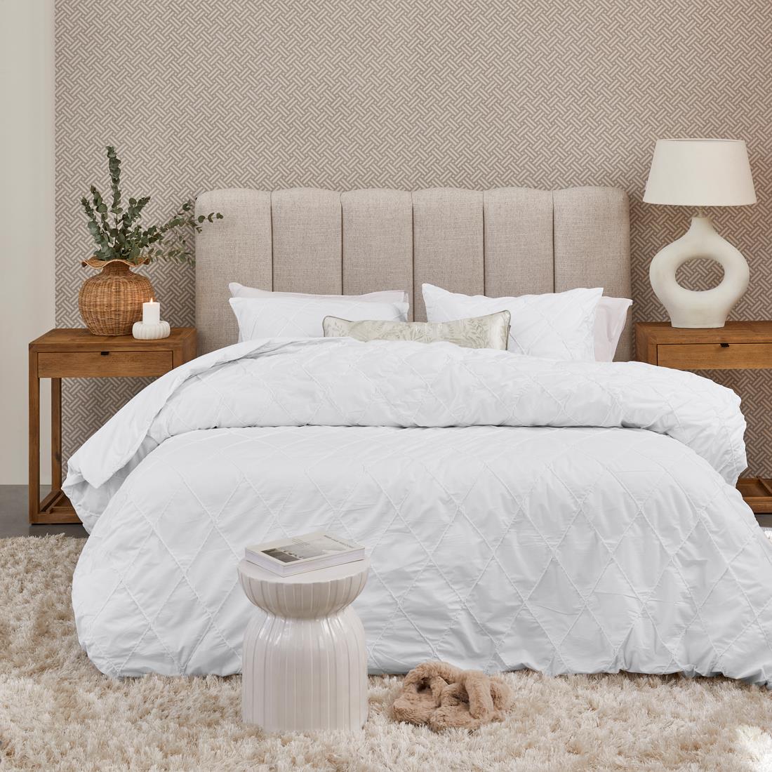 Riviera Maison - RM Elegance white 240x200|220 - Wit