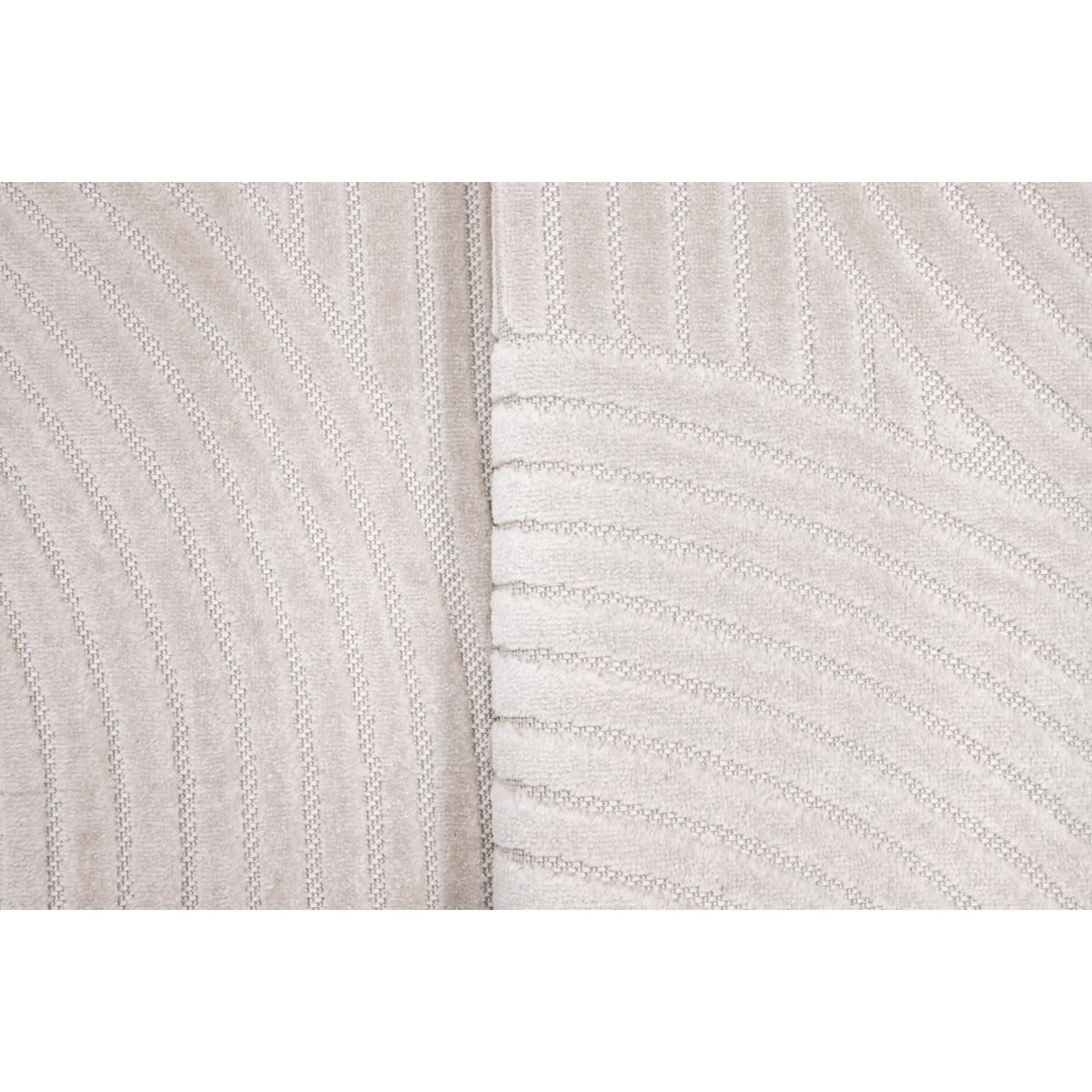 Fjôrd - Vloerkleed Wit Ovaal - 230x160cm - Vince