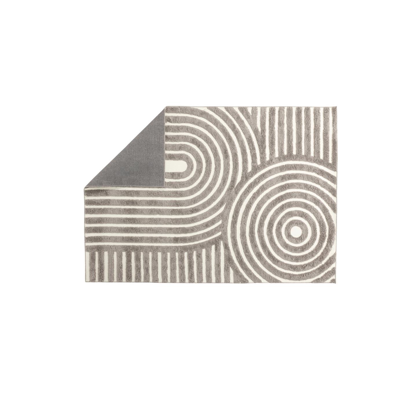 Fjôrd - Vloerkleed Grijs|Wit - 290x200cm - Nikita