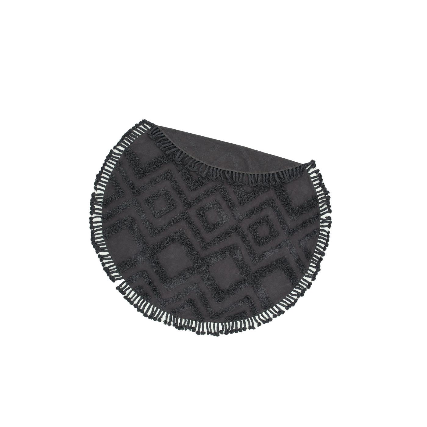 Fjôrd - Vloerkleed Grijs - Ø200cm - Hilma