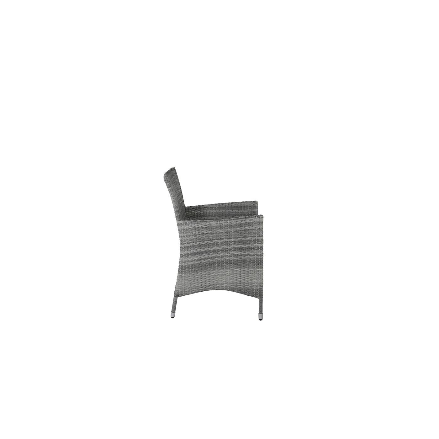 Fjôrd - Tuinstoel Grijs - PE Rotan - Knick - Set van 2