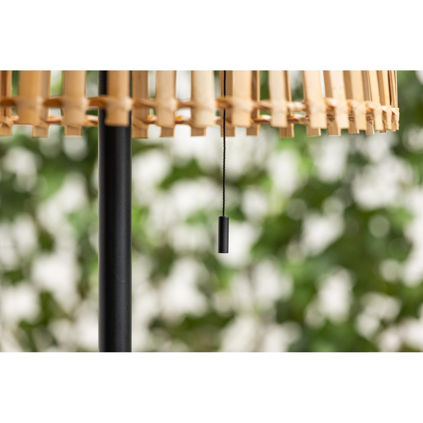 Fjôrd - Buiten Vloerlamp Bruin|Zwart - Ø40x150cm - Mabis