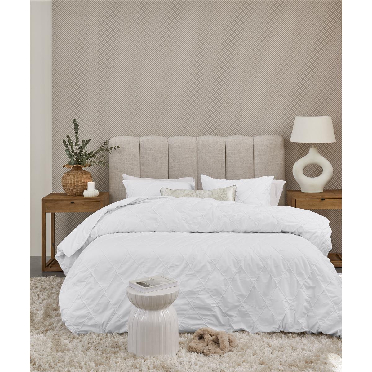 Riviera Maison - RM Elegance white 200x200|220 - Wit