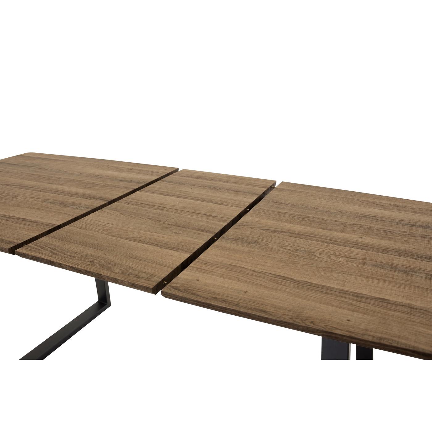 Fjôrd - Eettafel Donkerbruin 160cm - MDF - Inca