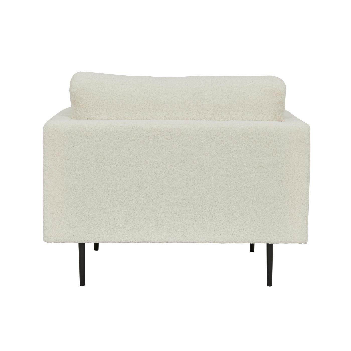Fjôrd - Fauteuil Wit - Teddy - Boom