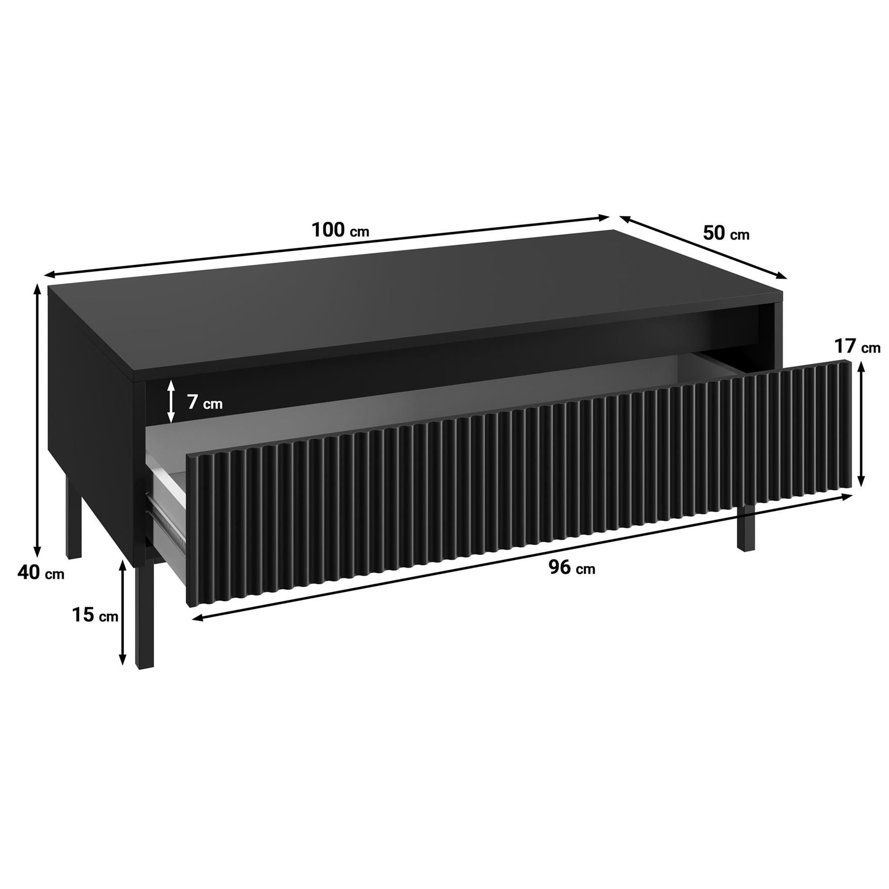 Meubella Salontafel Orvana - Beige - 100 cm