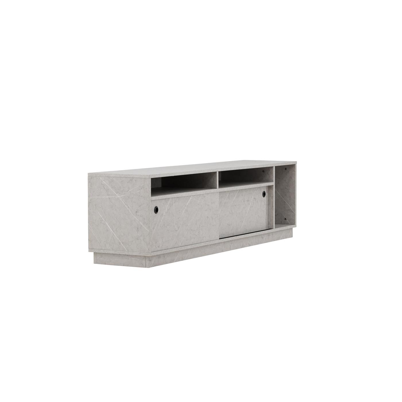 Fjôrd - Tv-meubel Stone Beton - Melamine - Girona